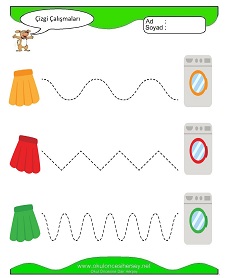 Çizgi Çalışma Sayfaları